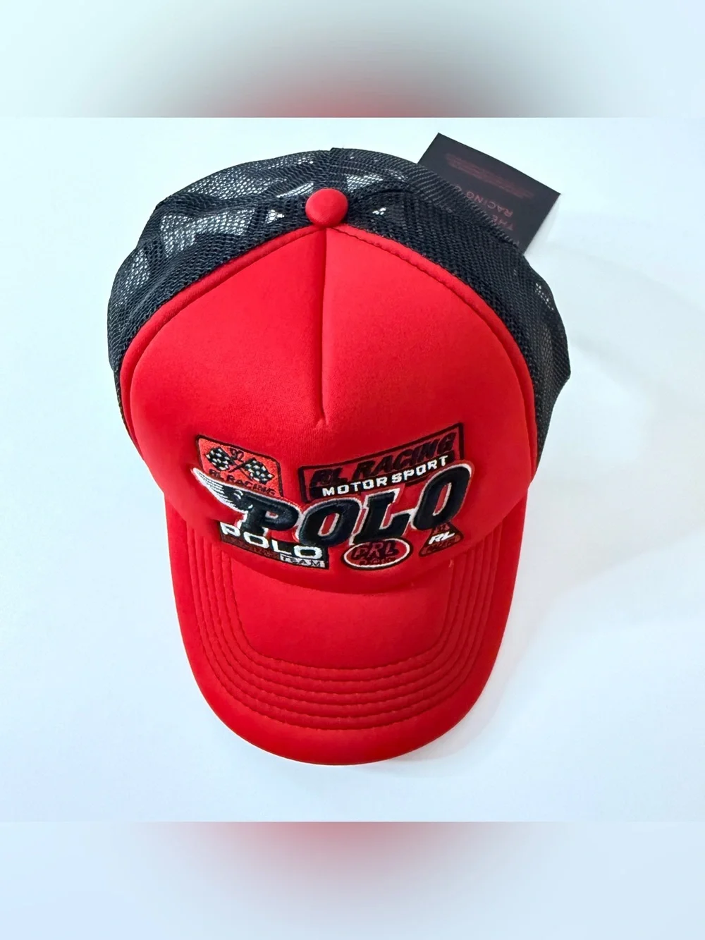 Ralph Lauren the polo red racing cap